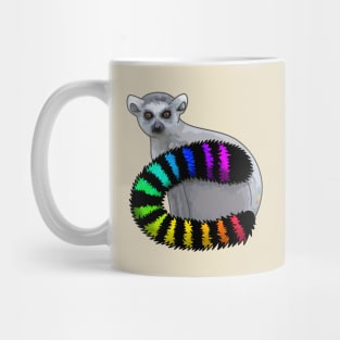 Rainbow Lemur Mug